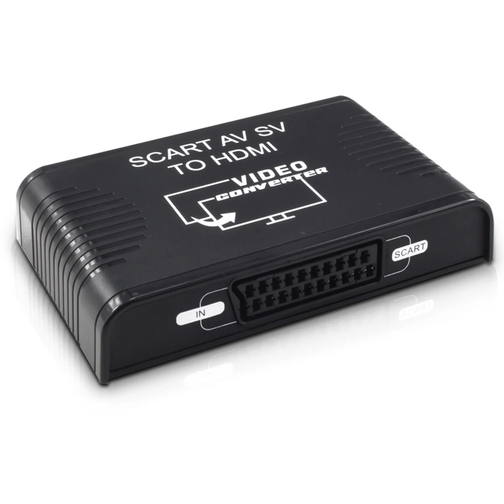 Convertidor SCART a HDMI con S-Video para Wii, DVD y Vídeo - imagen 3