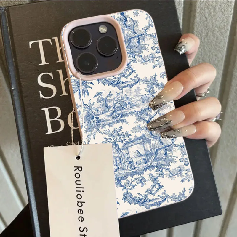 Funda de teléfono con diseño de dibujos animados Adorable y creativo para iPhone 16 Pro Max 17 Air 11 12 13 14 15 Pro 14 Plus X XR, funda suave a prueba de golpes - imagen 3