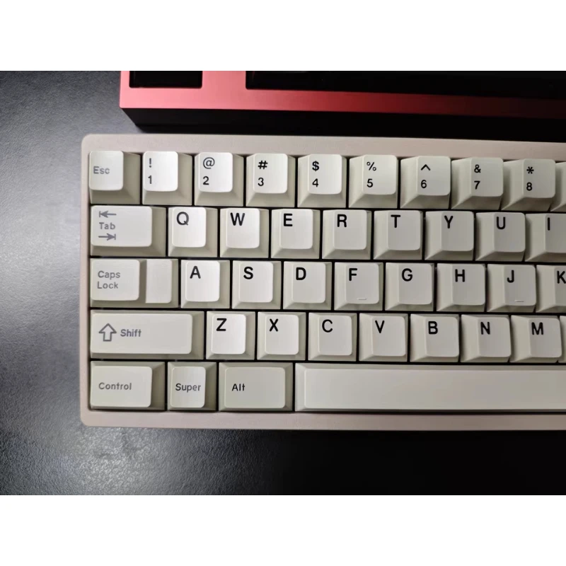 Juego de teclas con tema Beige SW, teclas de doble disparo para teclado mecánico, teclas personalizadas para teclado de oficina y juegos - imagen 2
