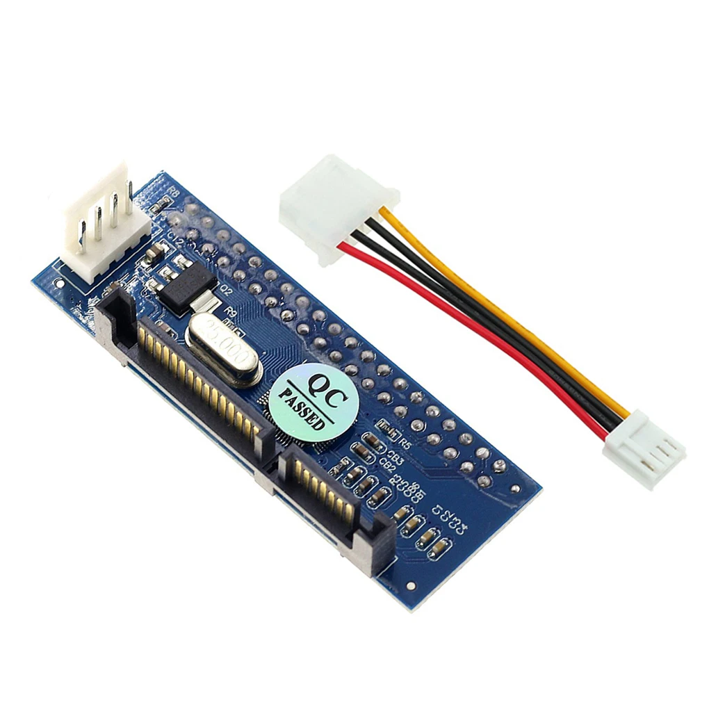 Convertidor de disco duro IDE a SATA de 3 y 5 pulgadas, conector de alimentación de ordenador, módulo de tarjeta, Adaptador electrónico, accesorios - imagen 2