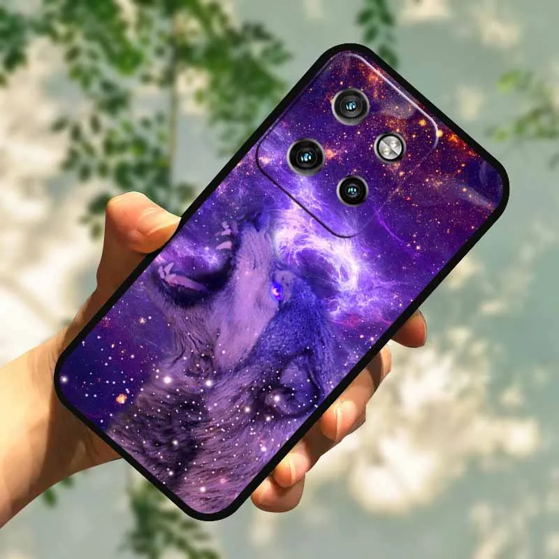 Funda Para Moto S50 Neo, carcasa trasera de silicona suave de TPU Para teléfono Motorola S50 Neo, 5G, Gato pintado, 6,67 pulgadas - imagen 5