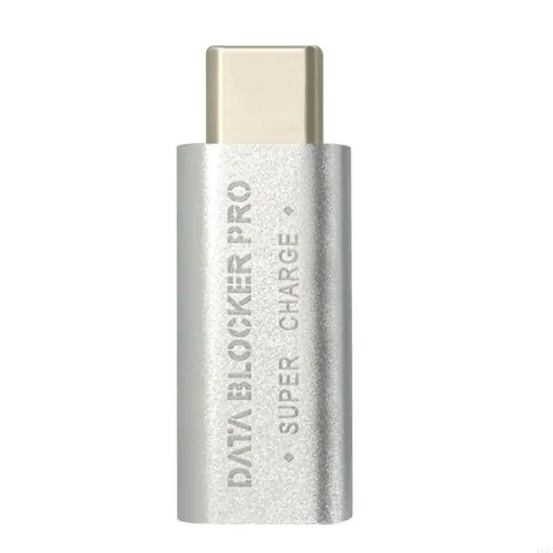 Solución de carga segura con bloqueador de datos USB C para todos los dispositivos modernos, protege de forma segura contra el adaptador USB del conector de jugo - imagen 2