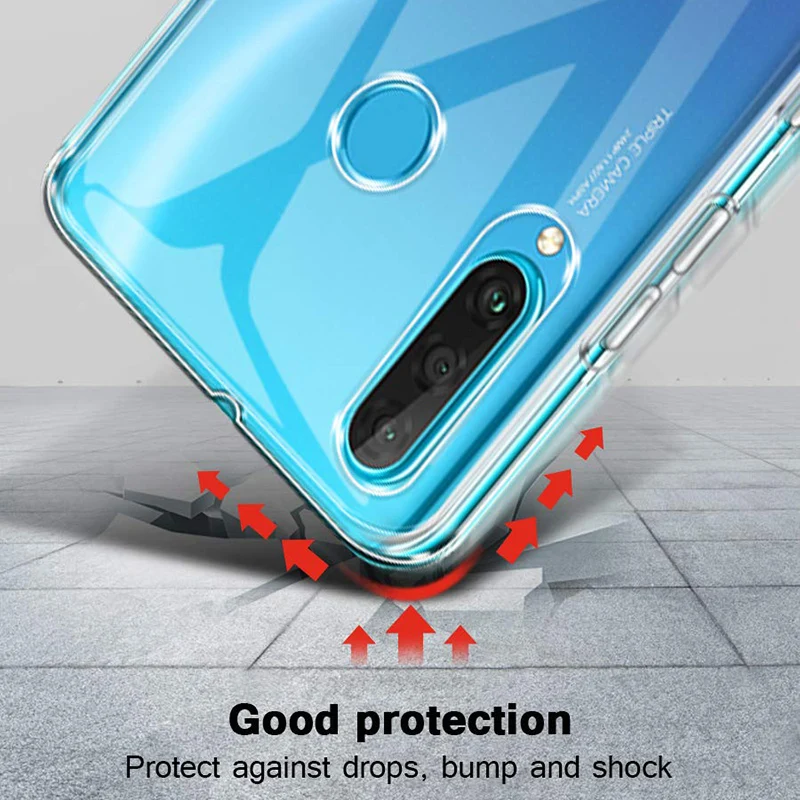 Funda transparente ultrafina de silicona suave TPU para Huawei P10 Plus P20 P30 P40 Pro Lite, fundas de Airbag a prueba de golpes, funda trasera para teléfono - imagen 4