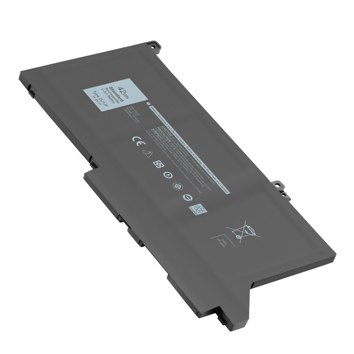 Batería de ordenador portátil para Dell Latitude 12, 7280, E7280, 7290, E7290, 13, E7380, E7390, 7380, 7390, 14, E7480, E7490, 7480, 7490, DJ1JO, 42WH, DJ1J0 - imagen 4