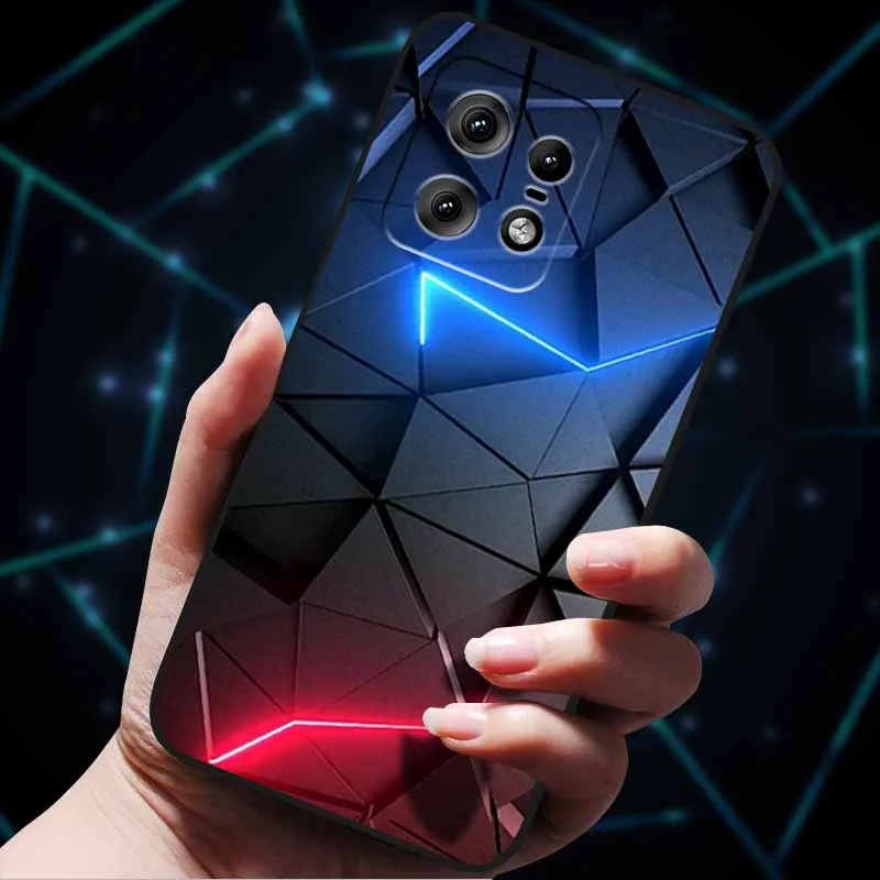 Para Motorola Edge 50 Pro Funda suave de silicona TPU a prueba de golpes Funda de teléfono para Motorola Moto Edge 50 Pro Capa moda Cool Funda 6,7 - imagen 4