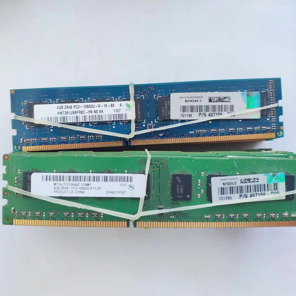 1 Uds Z400 Z420 Z600 Z800 4G 2Rx8 UDIMM ECC memoria de servidor 4GB DDR3 1333 - imagen 2