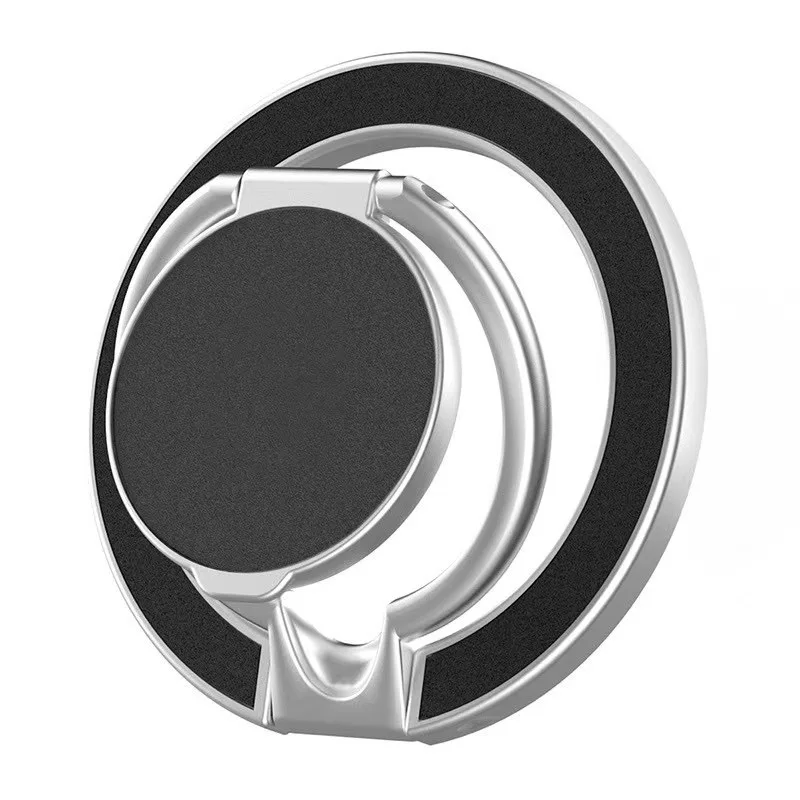 Soporte magnético para teléfono MagSafe de doble cara, soporte de anillo para teléfono, soporte magnético para iPhone 16 15 14 13, Android, soporte para coche de gimnasio