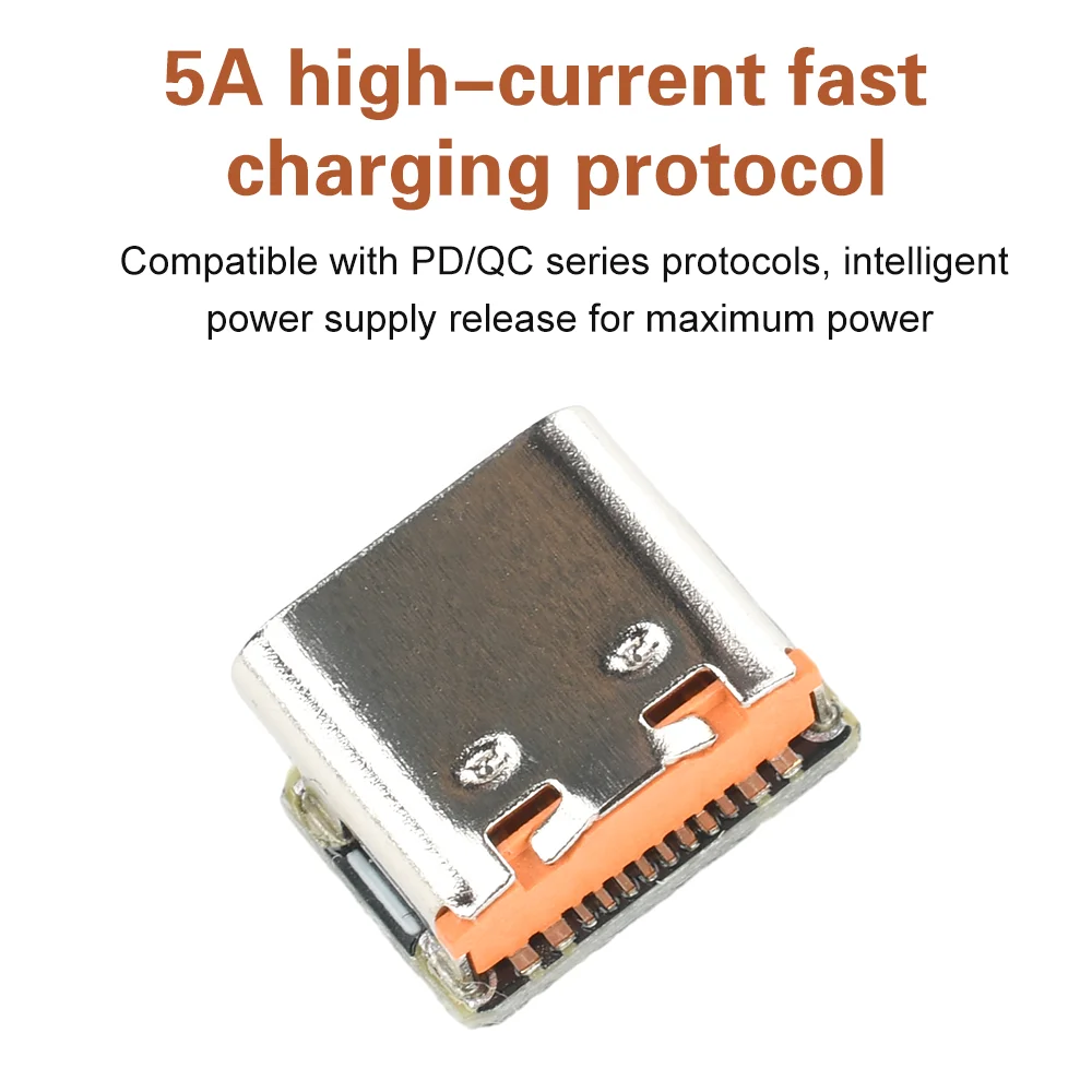 Mini adaptador de disparador de voltaje señuelo, 9V, 12V, 15V, 20V, PD a CC, fuente de alimentación de carga rápida tipo C PD3.0 PD3.1 QC2.0, módulo de señuelo - imagen 4