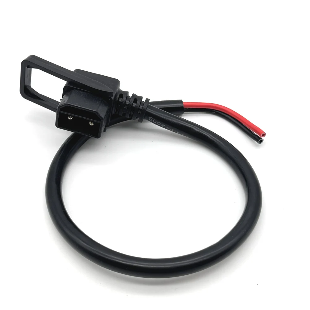 Interfaz de carga de batería de litio para bicicleta eléctrica, enchufe de repuesto con cable, adaptador de conector de cargador de vehículo eléctrico, 2 + 6 - imagen 4