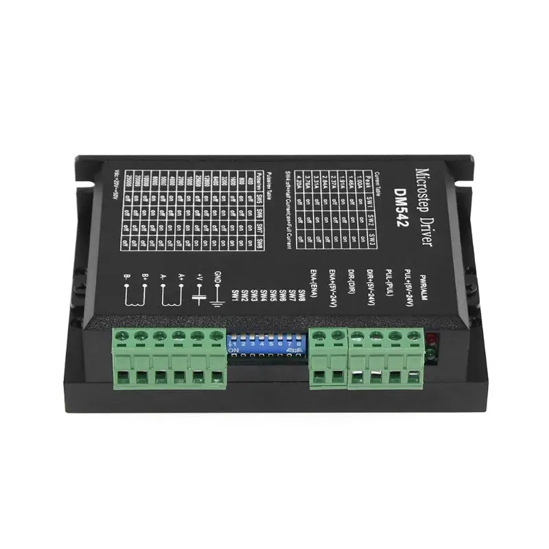 Controlador Motor paso a paso DM542 2 fases para controlador Motor paso a paso serie Nema 57 86 micropasos híbridos - imagen 2