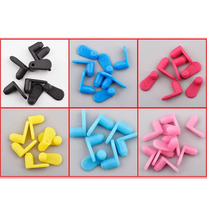 Cartucho de reacondicionamiento de impresora, accesorios de cartucho de tinta de alta elasticidad, sello de goma, enchufe de silicona para sistema de suministro de tinta continua