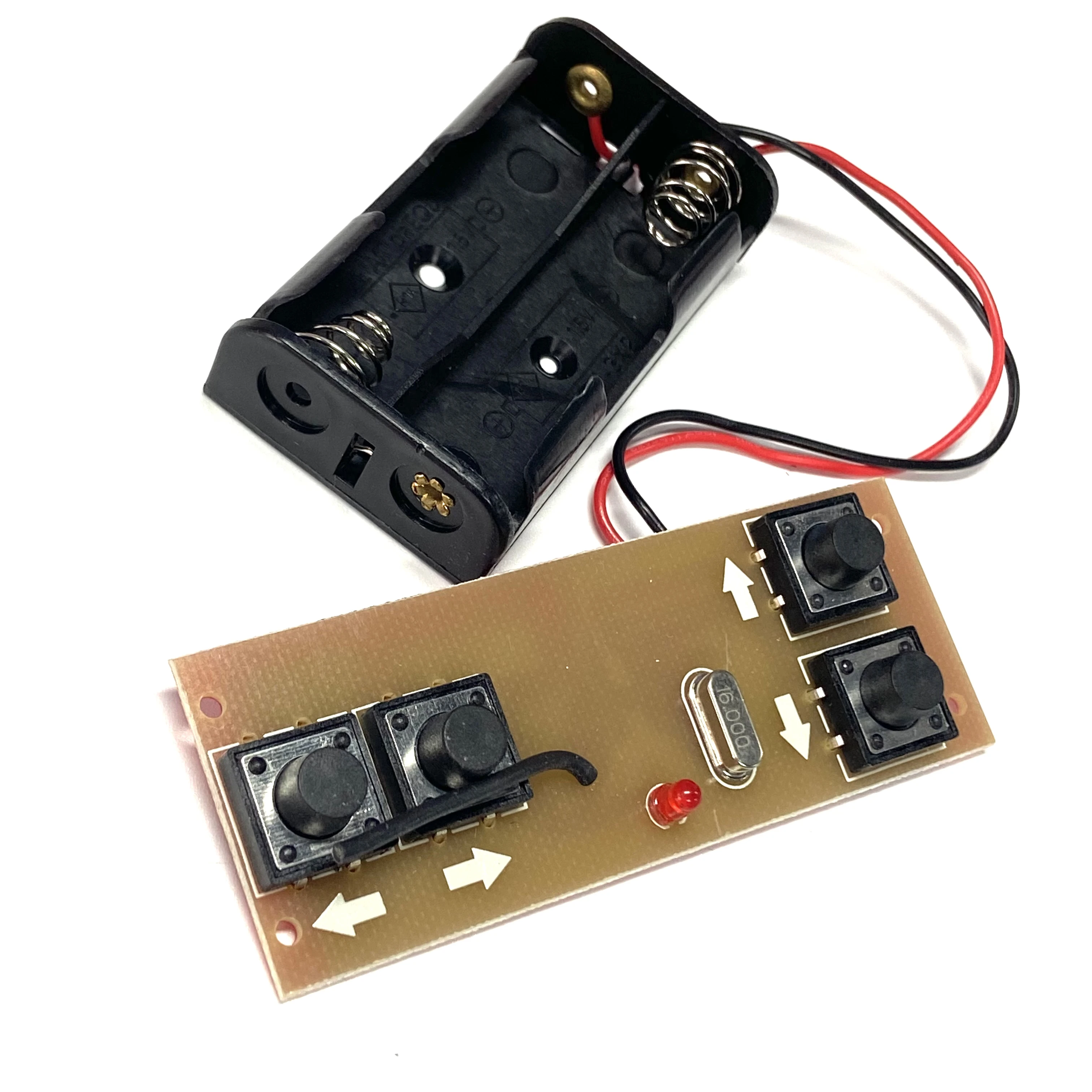 Kit de receptor de Control remoto inalámbrico de 4 canales, 2,4G, módulo de coche de juguete, modelo de barco, accesorios de Control remoto DIY TR100 - imagen 3