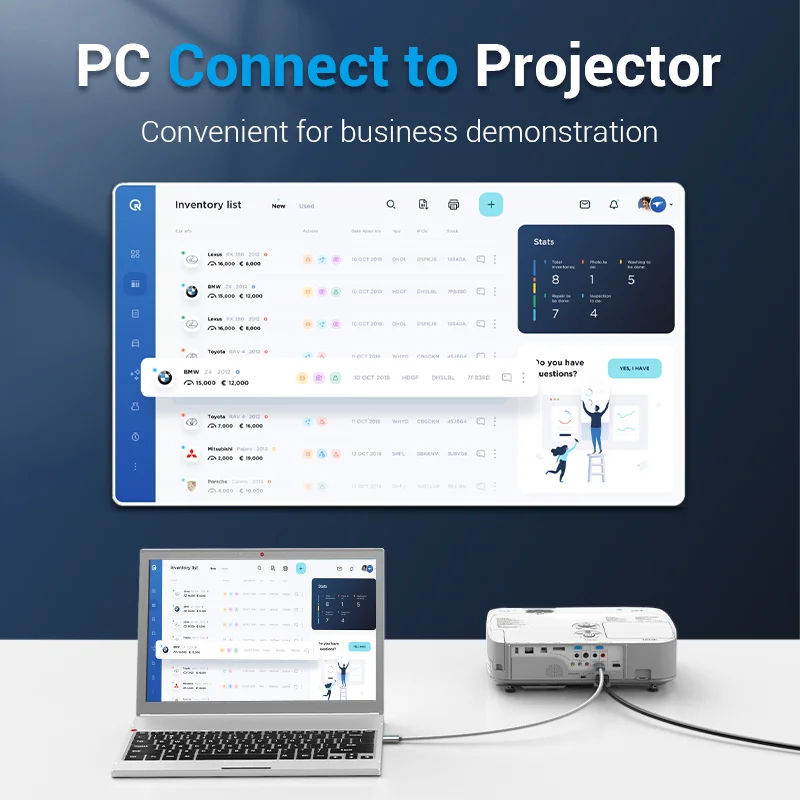 Vention Cable HDMI 2,0 para Xbox Series X Video Audio 4K/60Hz HDMI Switch Cabo HDMI Splitter para Apple TV Xiaomi PS4 Cable HDMI - imagen 4