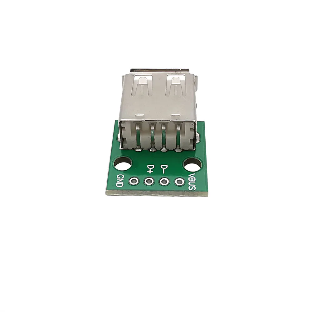 1/2/5 Uds USB 2,0 tipo A enchufe a DIP 2,54mm conector de placa PCB adaptador convertidor USB - imagen 3