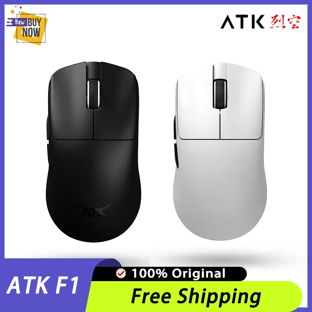 ATK-ratón inalámbrico Blazing Sky F1, dispositivo con tres modos, ligero, 3950, Sensor, 8K, baja latencia, FPS, Pc, Gamer, nuevo