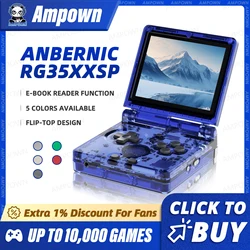 ANBERNIC RG35XXSP – Consola Juegos Retro Linux WiFi Bluetooth HDMI