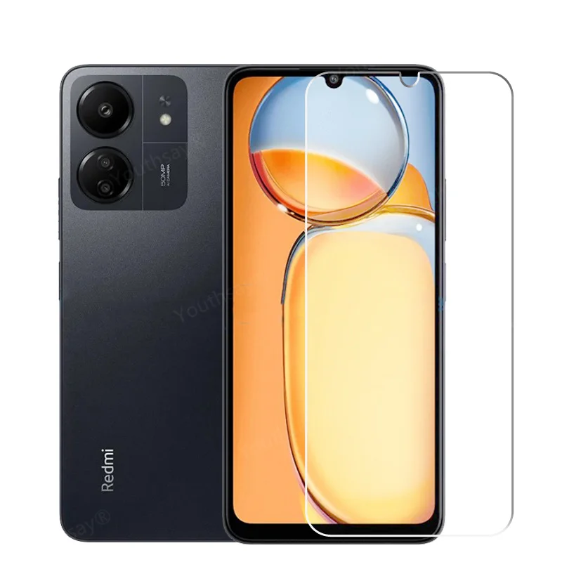 Para Xiaomi Redmi 13C 12C Protector de pantalla de vidrio Redmi 13C película protectora de lente de teléfono de vidrio templado para Redmi 13C - imagen 4
