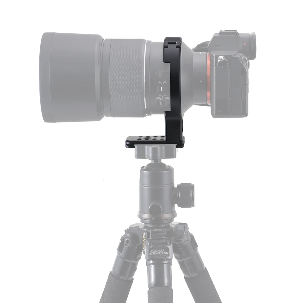 FOTGA 1/4, adaptador de anillo Base de cuello de montaje de trípode de liberación rápida para Samyang AF135 F1.8, soporte de lente de cámara, accesorios de anillo de trípode - imagen 5