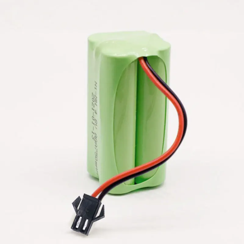 Batería AA 4,8 V 2400mAh Ni Mh NIMH baterías recargables con SM 2P para juguetes para niños coches de Control remoto Robots tanques - imagen 4