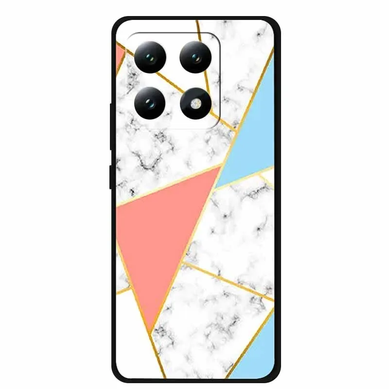 Para Xiaomi 15T Pro 5G Funda ultrafina de silicona suave TPU Funda de teléfono Funda de moda para Xiaomi 15T 5G Funda trasera de mármol iridiscente - imagen 5