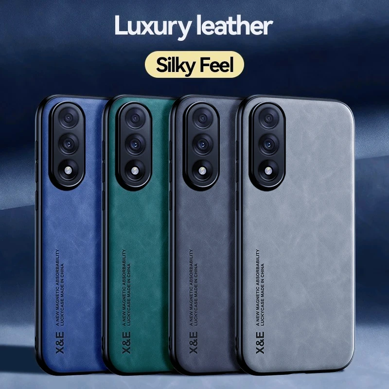Funda de cuero de gamuza magnética para OnePlus Nord 5 nord5 CE5 5G, funda protectora suave mate a prueba de golpes, carcasa trasera