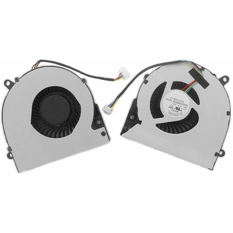 Nuevo ventilador de refrigeración de CPU para portátil para Asus X75 X75A X75VD F75A U41JF U41JE U41SV U41JC Series KSB06105HB