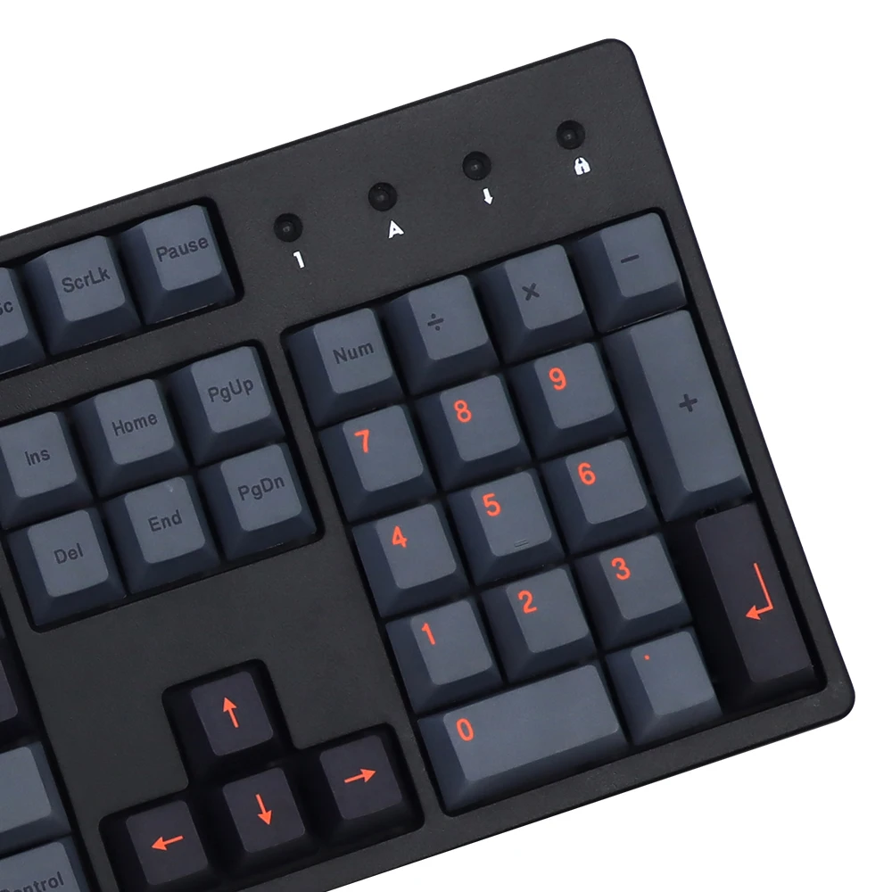 GMK-teclas de Cinder, teclas de perfil de cereza japonés, inglés, PBT, 5 lados, sublimación, Teclado mecánico, para MX Switch 61/63/64 - imagen 5