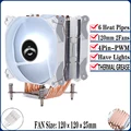 6Heat pipes 2Fan4pin
