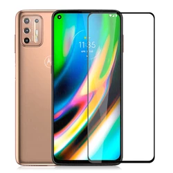 Protector de Pantalla Motorola Moto G9 Plus Cobertura Total HD