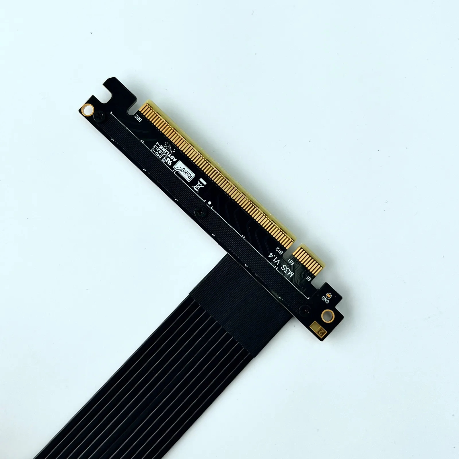 PCIe 4,0x4 U.2 SSD ranura SFF-8639 a PCIE 4,0x16 Cable de extensión extensor de datos para U.2 NVMe SSD disco duro Gen4 tarjeta elevadora Intel - imagen 4