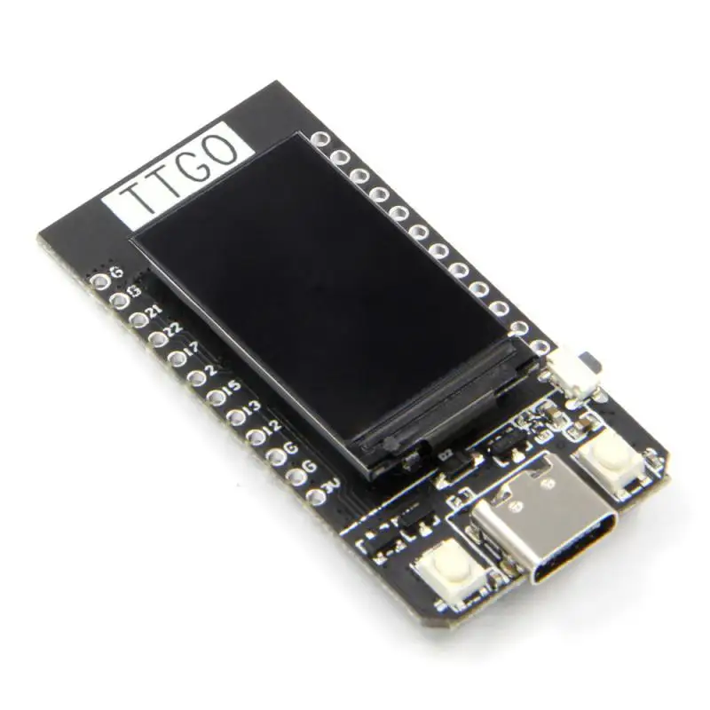 Placa de desarrollo LCD WiFi ESP32, módulo WiFi TTGO, pantalla en T, módulo WiFi inalámbrico, 4MB/16MB, placa de desarrollo inalámbrica Arduin0 - imagen 2