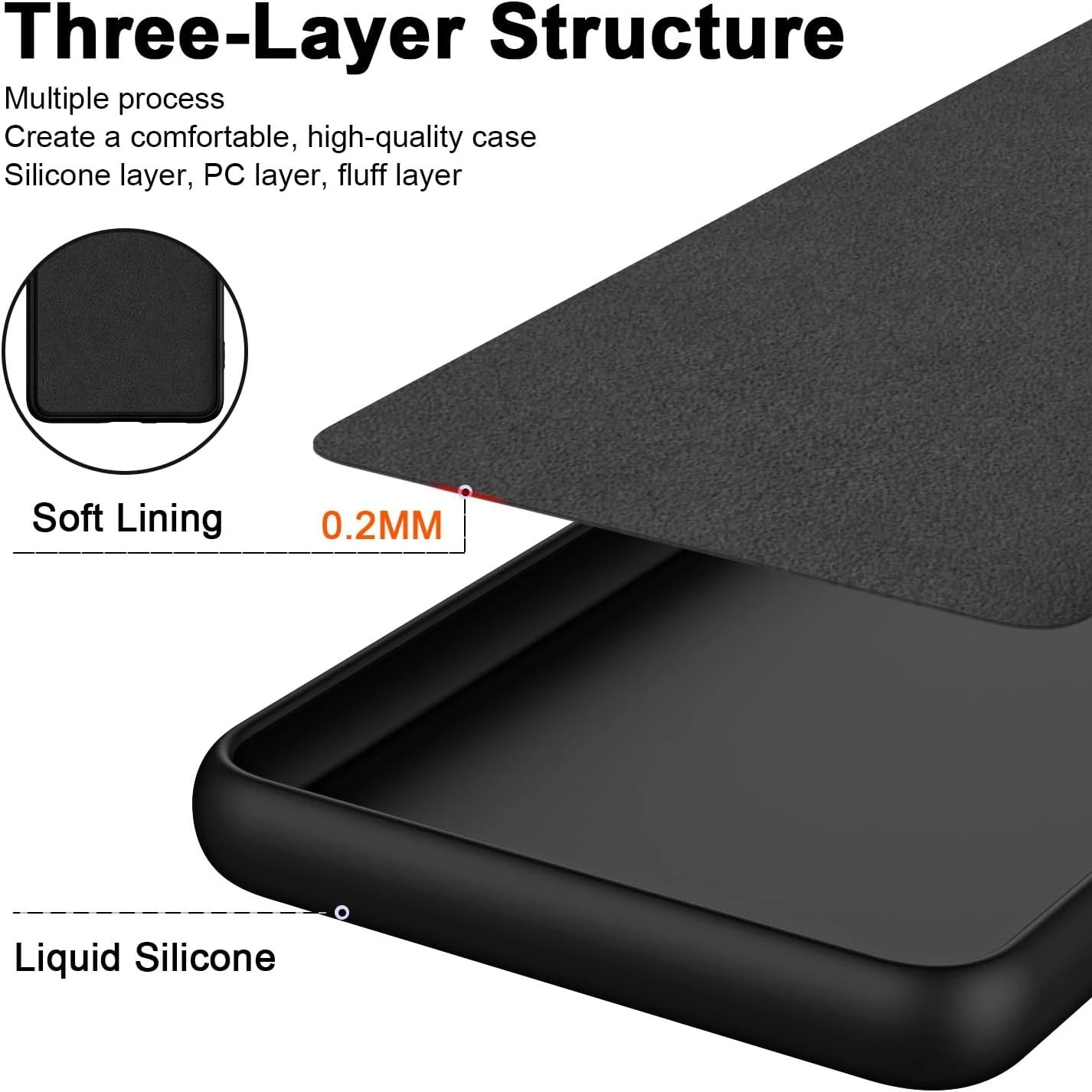 Funda Flexible de silicona líquida TPU para OnePlus Nord 4 5G, funda protectora, Fundas Coque Capa - imagen 4