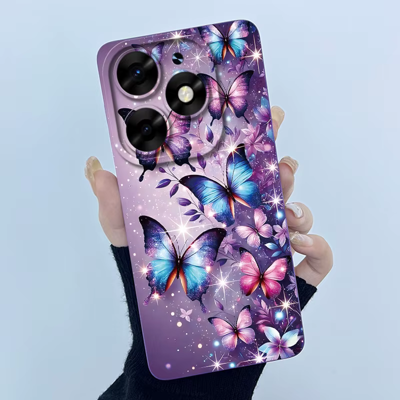Para itel S23 Plus funda de teléfono S681LN funda moda simplicidad pintura al óleo Floral suave carcasa de silicona líquida para itel S23 + Fundas - imagen 5