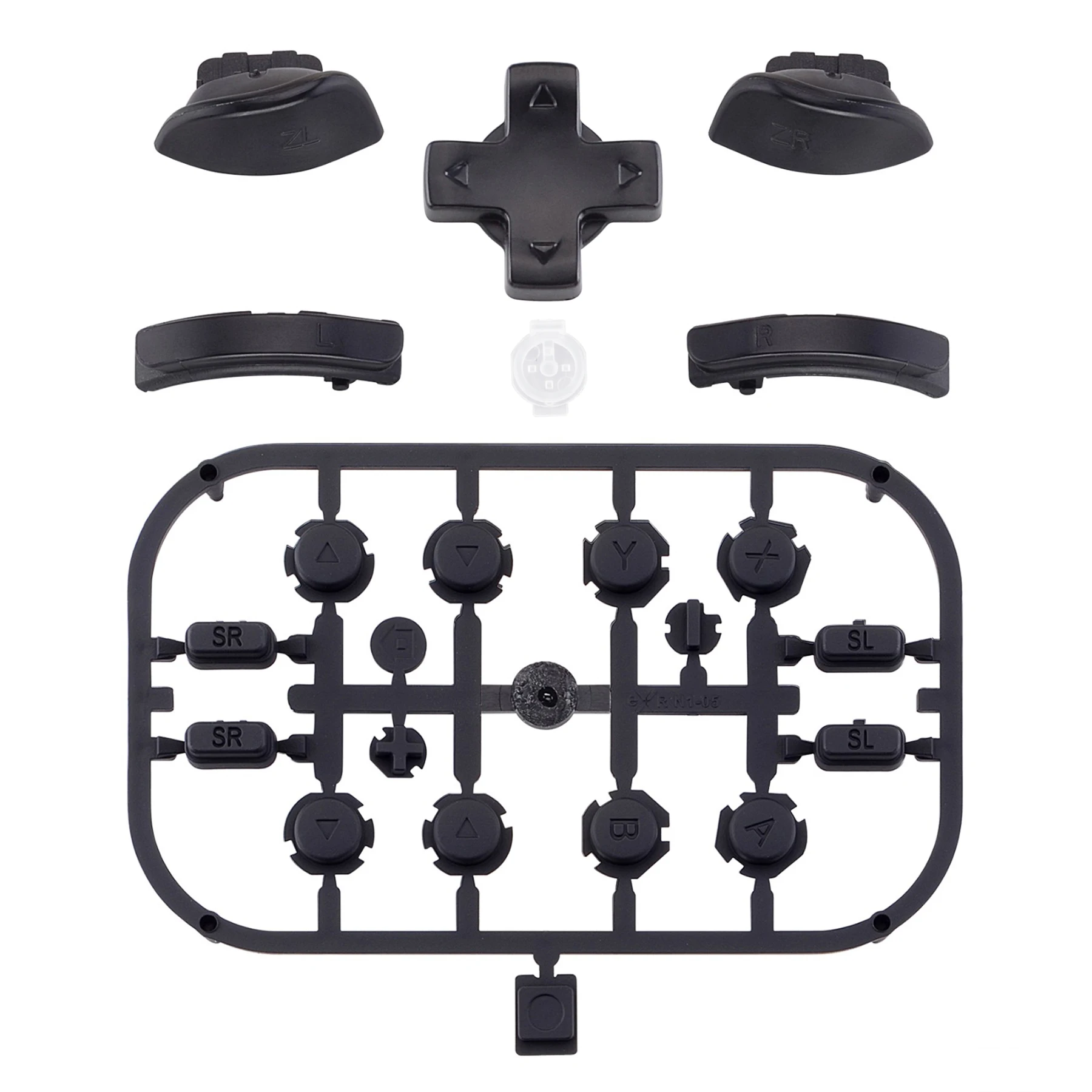 EXtremeRate Custom Dpad ABXY Keys SR SL L R ZR ZL Trigger Juego completo de botones con herramientas para Nintendo Switch JoyCon y modelo OLED - imagen 2