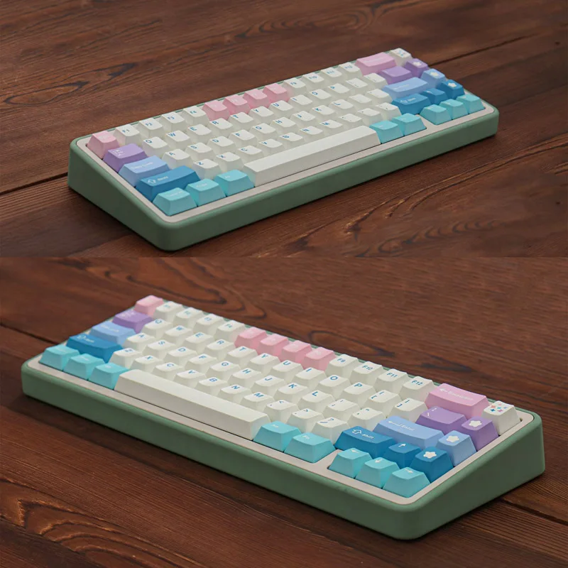 Juego grande de teclas GMK Clones Fairy, teclas PBT Dye Sub Cherry Profile para teclado mecánico Anne GH60 GK64 ISO Enter Key - imagen 5