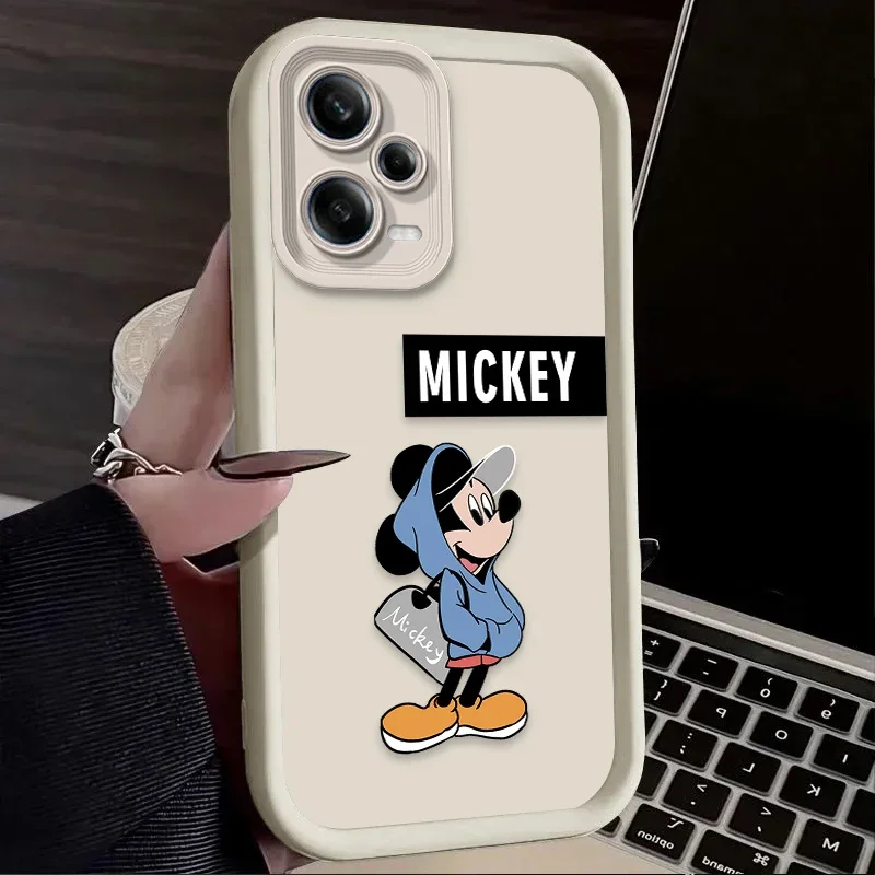 Funda de teléfono para Xiaomi Redmi Note 13 14 12 11 Pro Plus 5G 12S 11S 10S 10 9 Redmi 14C 13C 12C 12 4G A3 A3X Disney Mickey Mouse - imagen 3
