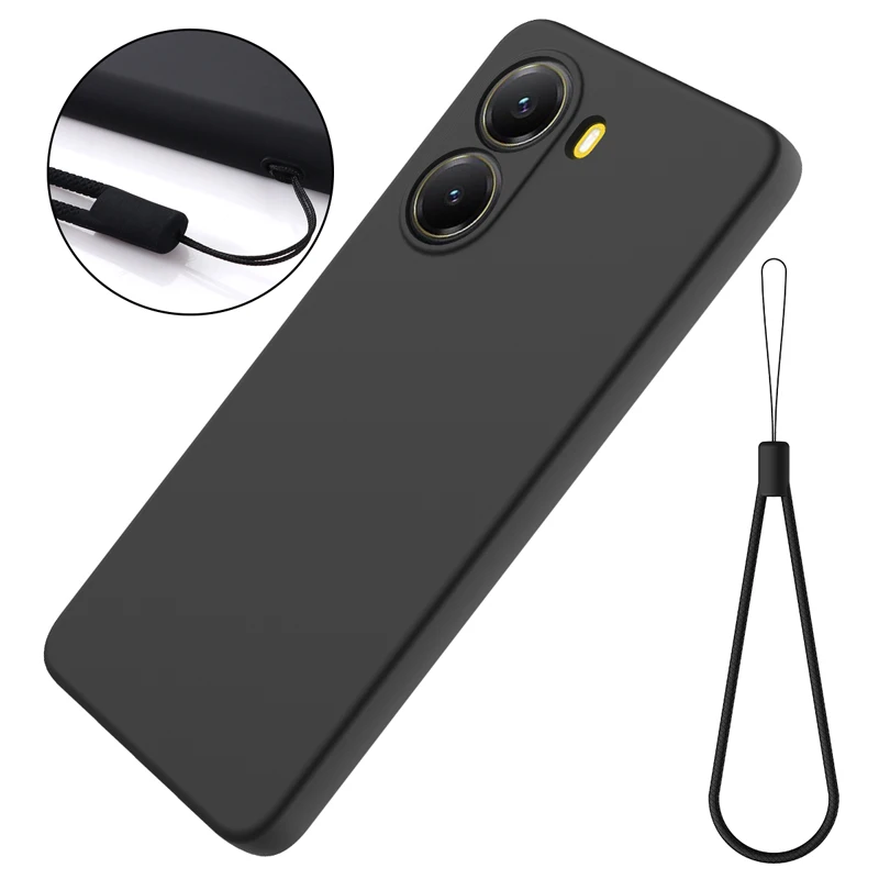 Para Xiaomi POCO X7 Pro, funda Redmi Turbo 4 ELVEV, bonita funda protectora de silicona líquida de buena calidad para teléfono con capa de terciopelo