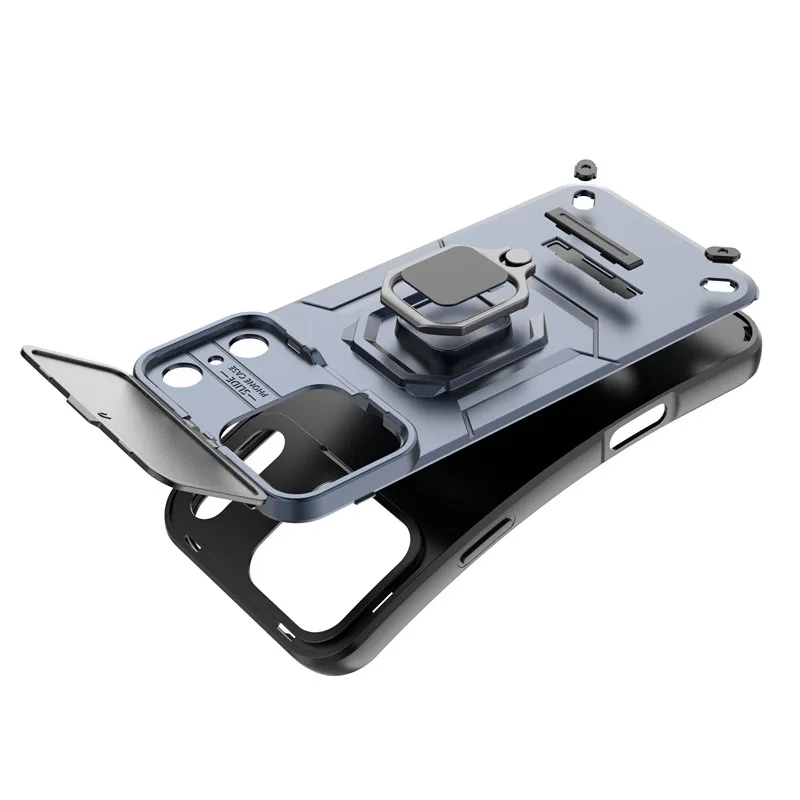 Para iPhone 17 Pro Max funda iPhone 17 Pro Max cubierta deslizante Protector de cámara soporte parachoques fundas protectoras de teléfono para iPhone 17 Air - imagen 5