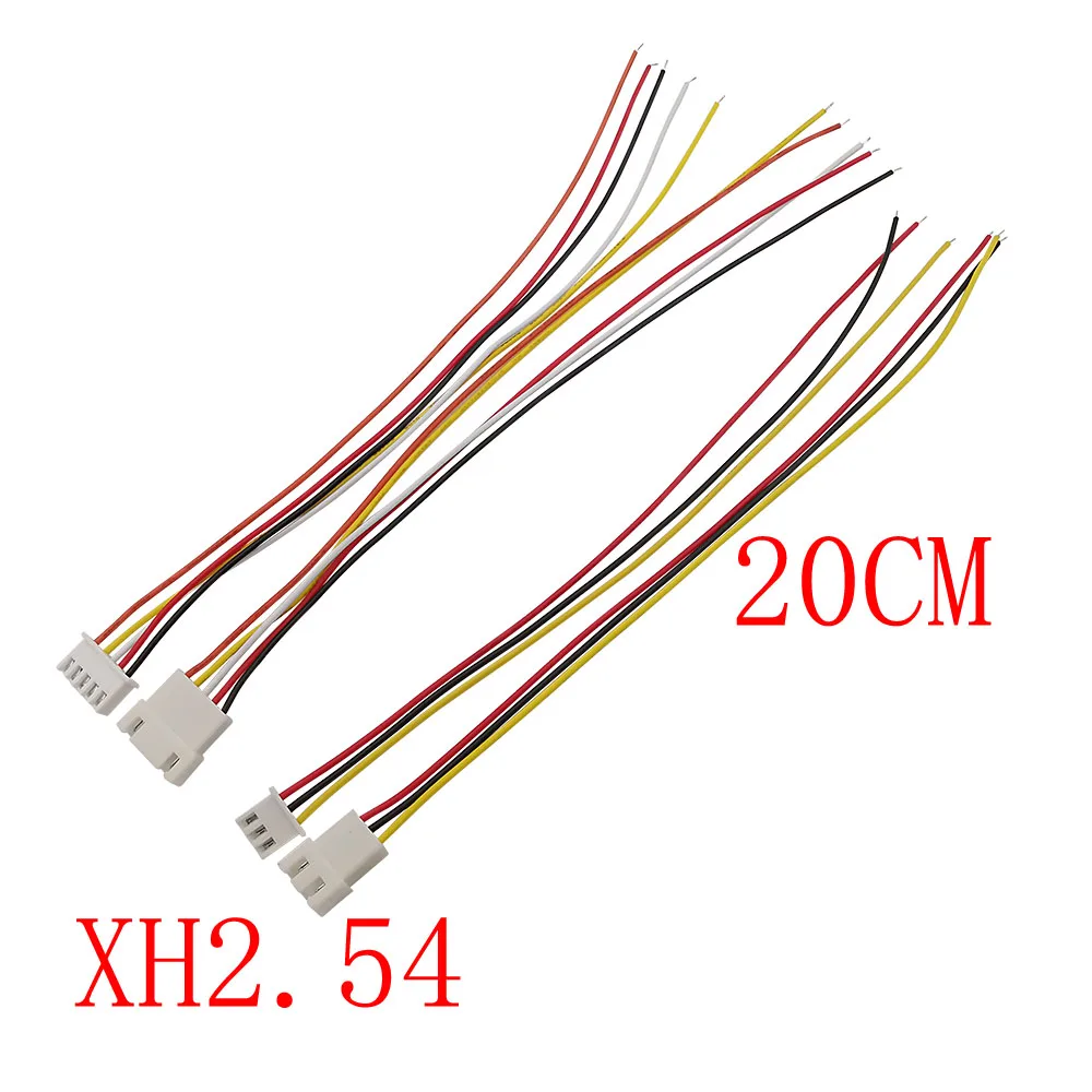 Micro JST Pitch 1,25mm PH 2,0mm XH 2,54mm SM Cable conector 2P/3/4/5/6 Pin macho hembra enchufe cables 26AWG - imagen 4