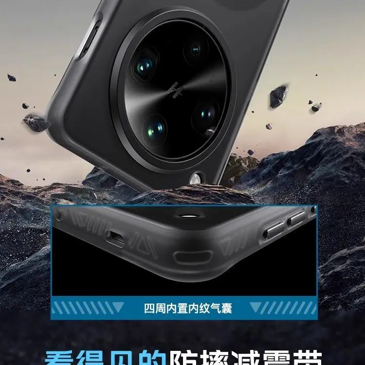 Funda magnética fuerte para OPPO Find X8, cubierta antihuellas táctil de piel Ultra mate para OPPO Find X8Ultra Antu-caída - imagen 3