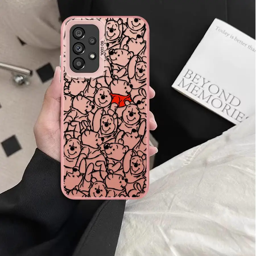 Funda para Samsung para Galaxy A22 A16 A34 A14 A12 A13 A15 A25 A24 A23 A32 funda blanda Disney Winnie The Pooh - imagen 5