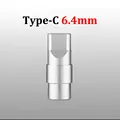 TYPE-C silver 6.4mm