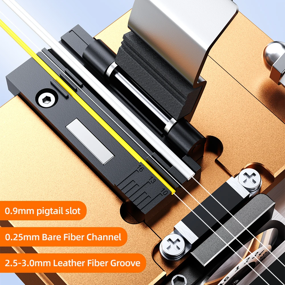 Cortadora de fibra óptica FTTH, empalmador de fusión de alta precisión, cuchilla de fibra óptica S09 - imagen 4