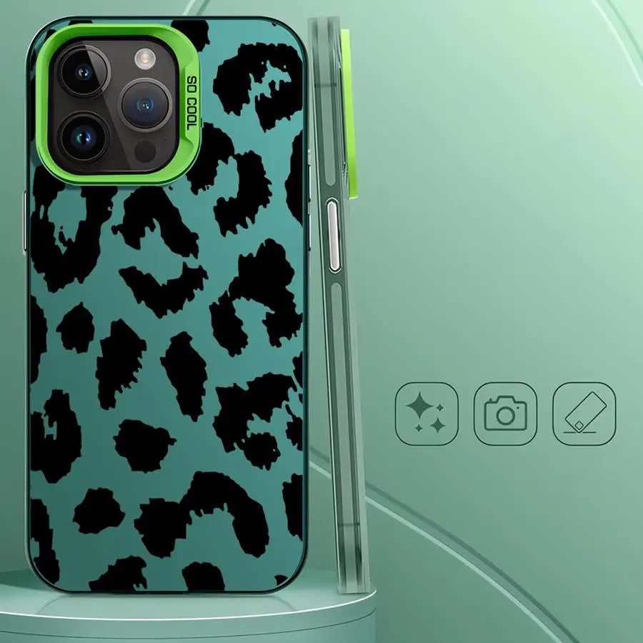 Funda de teléfono de leopardo negro para Xiaomi 12T Pro 13T Mi 11 Lite Redmi K60 Ultra Poco X3 Pro F4 F3 GT X5 C50 C51 funda suave