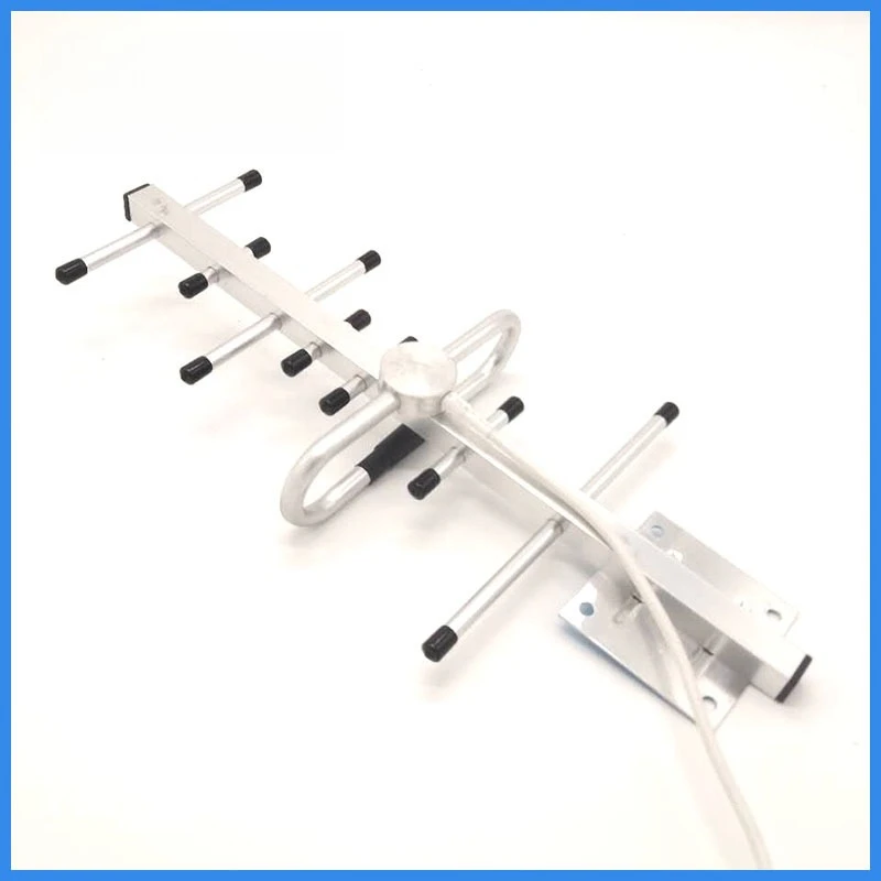 Amplificador de señal Antena Yagi direccional para exteriores, antena Yagi de alta ganancia de banda completa de 8 elementos 698-2700MHz 8-10dBi - imagen 3