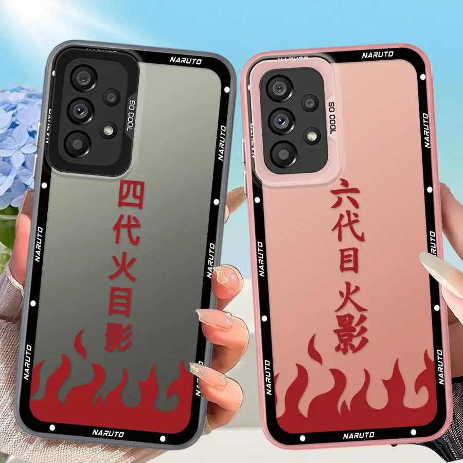 Funda de teléfono suave para Samsung Galaxy A16 A34 A25 A15 A12 A32 A14 A13 A22 A23 A24 personajes de dibujos animados de Anime