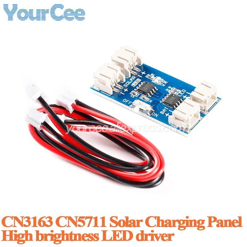 2 uds/1 unidad CN3791 CN3163 CN3065 CN5711 módulo controlador regulador de Panel Solar Lipo placa de carga de batería de litio - imagen 3