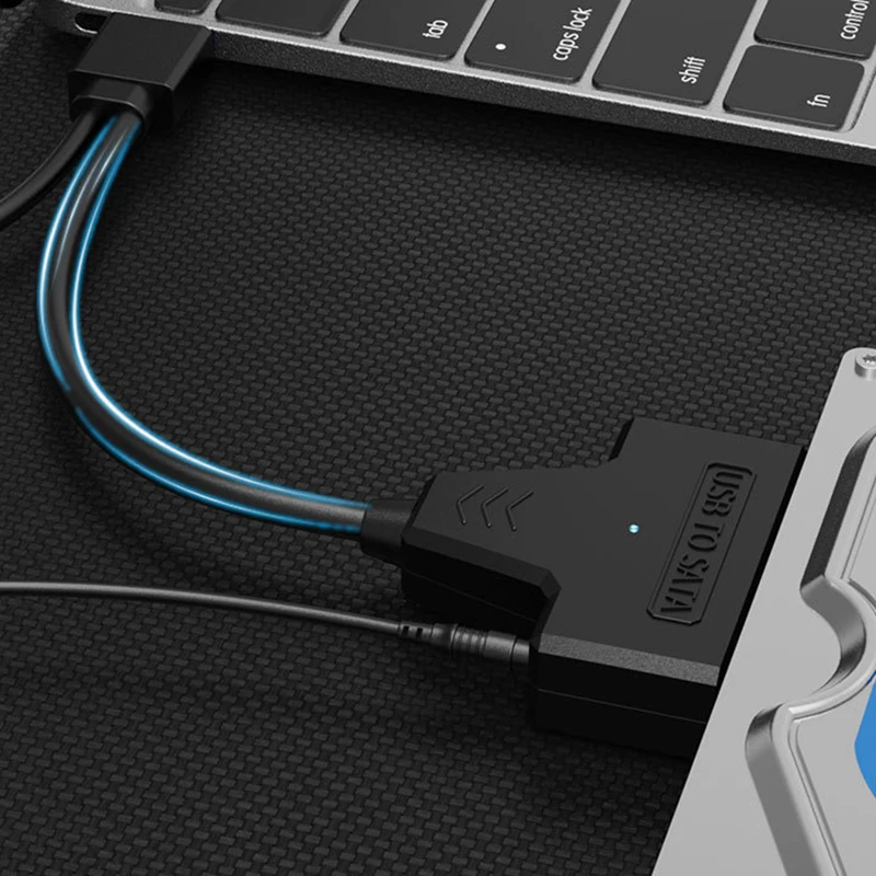 Adaptador SATA USB 3.0 22 pines HDD SSD 2.5 pulgadas