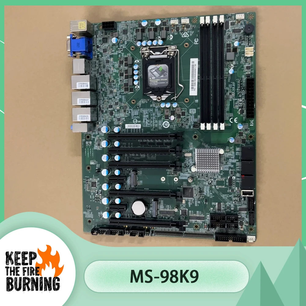 Placa base de control industrial chipset Q370 compatible con I3/I5/I7/Xeon MS-98K9 de 8. a generación