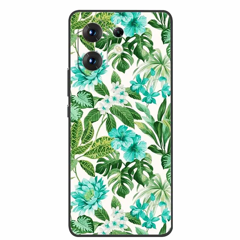 Para VIVO S30 funda de lujo TPU funda trasera de silicona suave fundas de teléfono en VIVO S30 5G V2464A VIVOS30 Protector parachoques flor Coque - imagen 3